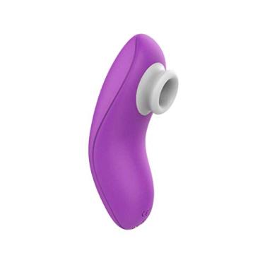 Imagem de Estimulador Mamilo Clitóris Massageador Feminino Lambendo Língua Sucção Vibrador Brinquedos Sexuais Adultos Para Mulher (Roxo)