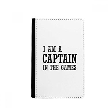 Imagem de Porta-passaporte I Am A Capitan In The Games Notecase Burse carteira porta-cartões
