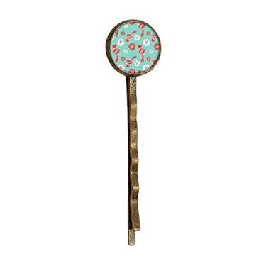Imagem de Sakura Repeat Japan Pattern Retro Metal Hair Bobby Pin Headwear