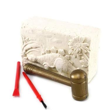 Imagem de Dino Fossil Escavacao 2 Figuras Código 245A Sor Tido, DM Toys