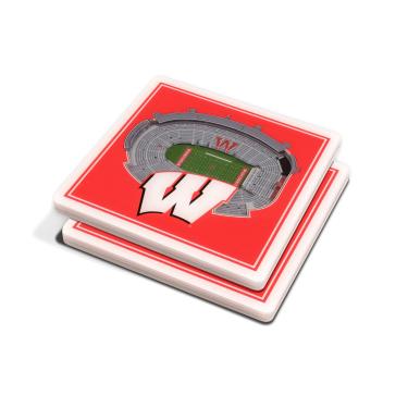 Imagem de YouTheFan Porta-copos NCAA Wisconsin Badgers 3D StadiumView - Estádio Camp Randall