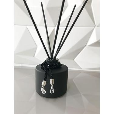 Imagem de Difusor De Varetas Picolo Preto Fosco 240 Ml C/Cordinha (PRETA)