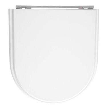 Imagem de Assento Poliéster Laminado Calypso Branco Tampa para Vaso Incepa