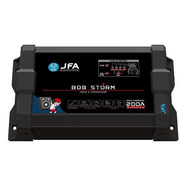 Imagem de Fonte Automotiva e Residencial Carregador de Bateria BOB STORM 200A JFA Bivolt Funciona sem Bateria