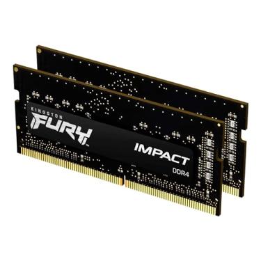 Imagem de KF432S20IBK2/32 - Kit de memórias de 32GB (2 x 16GB) SODIMM DDR4 3200Mhz FURY Impact 1,35V 1Rx8 260 pinos para notebook