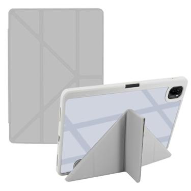 Imagem de Estojo para tablet, capa para tablet Compatível com Xiaomi Mi Pad 6/6 Pro 2023 11,2 polegadas * 1 capa inteligente para tablet, capa protetora fina, capa de couro TPU com visualização em vários ângulo