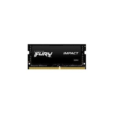 Imagem de Memória Para Notebook Kingston Fury Impact, 8GB, 3200MHz, DDR4, CL20 - KF432S20IB/8
