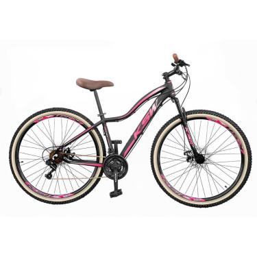 Imagem de Bicicleta 29 KSW MWZA Retro Feminino 21v Shimano Freio Disco