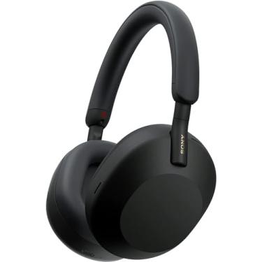 Imagem de Phone Original WH-1000XM5 Noise Cancelling Wireless Headphones - 30 hours battery life - Over-ear style - Optimised for Alexa and the Google Assistant - with built-in mic for phone calls - Black