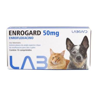 Imagem de Enrogard Labgard 50Mg P/ Cães E Gatos C/10 Comprimidos