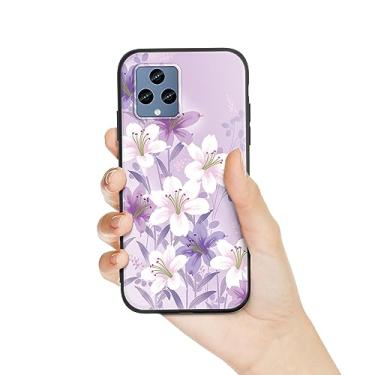 Imagem de Capa para T-Mobile Revvl 6 5G/Revvl 6X com alça cordão meninas mulheres anime design fofo animação de silicone macio desenho animado kawaii legal capa de telefone para T-Mobile T Phone 5G (6,5
