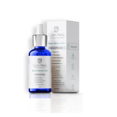 Imagem de Sérum Multifuncional de Retinol Vegano, Resveratrol, Niacinamida, Ácido Hialurônico, Antienvelhecimento, Melhora a Firmeza da Pele, Antirrugas, Reduz Acne, Oleosidade e Hiperpigmentação, Rejuvenescedor, Hidratante e Antioxidante, Melhora a Textura da Pele, Clareia e Reduz Linha Fina e Manchas, Pro A