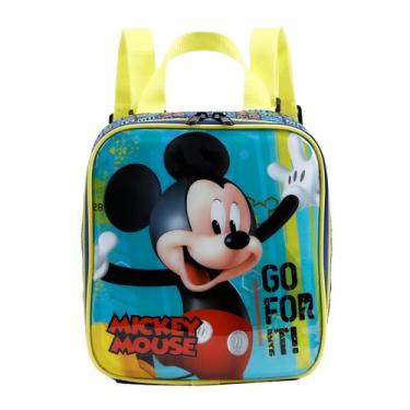 Imagem de Lancheira Escolar Infantil Mickey Mouse Disney Xeryus