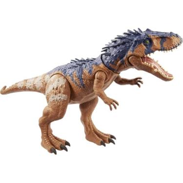 Imagem de Jurassic World Siats Meekerorum Massive Biters Larger-Sized Dinosaur Action Figure with Tail-Activated Strike and Chomping Action, Movable Joints, Movie-Authentic Detail [Amazon Exclusive]