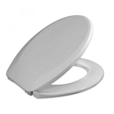 Imagem de Assento Oval em Polipropileno para Louça Prime Tupan Cinza