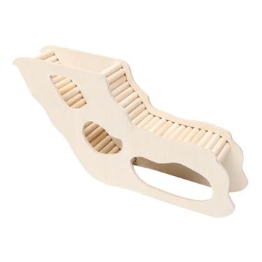 Imagem de Ｂｅｓｇａ Hamster brinquedo de escalada ponte de madeira engraçado esconder e procurar casa de hamster para ouriço outros animais pequenos suprimentos para, Túnel