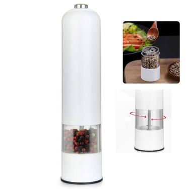 Imagem de Moedor Eletrico Tempero Pimenta Sal Condimento Canela Cardamomo Cozinha Preparo Refeiçao Receita Triturador Automatico