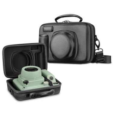 Imagem de Fintie Capa Protetora Para Câmera Instantânea Fujifilm Instax Wide 300-Estojo de Transporte Rígido À Prova de Choque com Alça Ajustável Removível, Preto