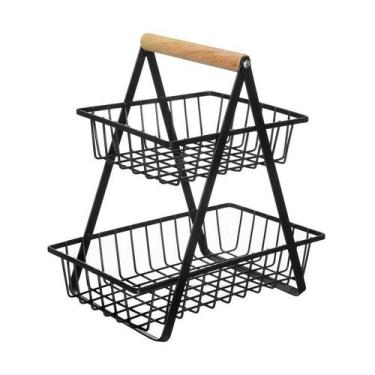 Imagem de Fruteira Home Style Albers, PRETO
