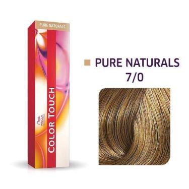 Imagem de Tonalizante Wella Color Touch 7/0 60gr Louro Médio - Wella Profissiona