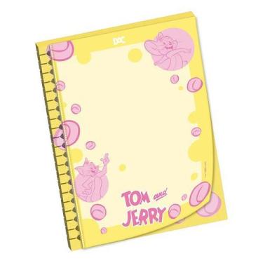 Imagem de Papel de Carta Colegial DAC 50 Folhas TOM e JERRY Encaixa NO Caderno D