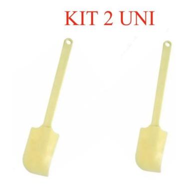 Imagem de KIT 2 Espátula Pão Duro Raspa Sobras Pequeno Flexível Em Pvc - Maximo