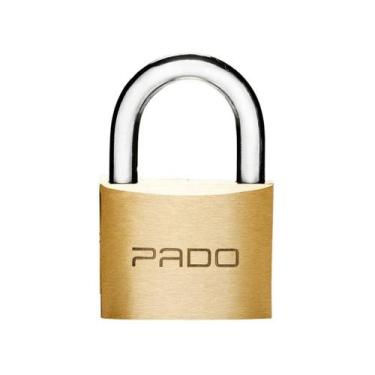 Imagem de Cadeado Latão Com 2 Chaves Pado 20Mm