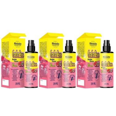 Imagem de Kit 3x Spray Capilar Babaliss Tutti Frutti Protetor Térmico 200ml Rhen