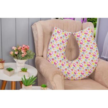 Imagem de Almofada Amamentar Specialle Menina para Bebe - Zan baby, Salada de Fr