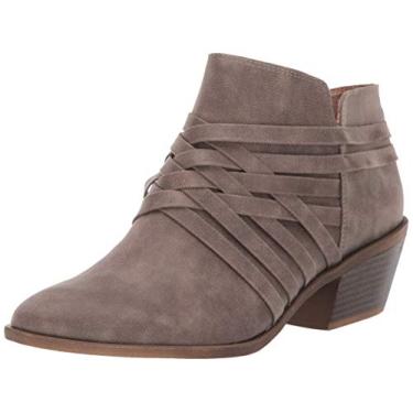 Imagem de LifeStride Bota feminina Prairie Ankle Boot, Cinza, 10 Wide