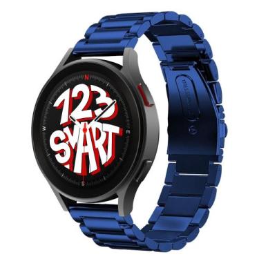 Imagem de Pulseira de Aço Inoxidável para Galaxy Watch 5 Watch5 Pro 40mm 44mm 45