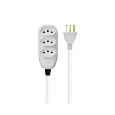 Imagem de Extensao Ilumi Compacta Trip Br 3,0M Pp 10A 250V 17991 Blis