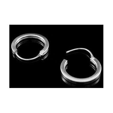 Imagem de Brinco Masculino De Argola Em Prata 925 - RD Magazine