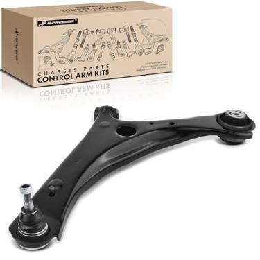 Imagem de A-Premium Braço de controle inferior dianteiro esquerdo, com junta esférica e bucha, compatível com Dodge Grand Caravan 2008-2019, Chrysler Town & Country 2008-2016, Volkswagen Routan 2009-2014, Ram