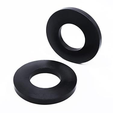 Imagem de Amortecedor universal protetor de bucha de almofada de borracha bucha de anel de suspensão superior buffer do motor vedação do capô do motor rolamento surdo vedação à prova de som - preto