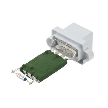 Imagem de Partuto Resistor de motor de soprador HVAC Nº 3M5H18B647AC Resistor de ventilador de aquecedor para Ford C-Max 2007-2010 ABS de metal branco