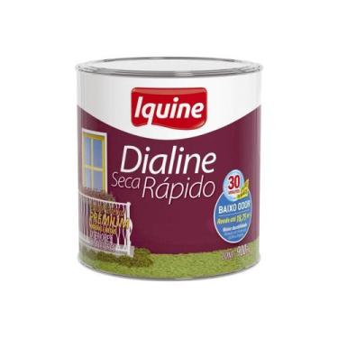 Imagem de Tinta Esmalte Dialine Seca Rápido Premium Vermelho 900ml - Iquine