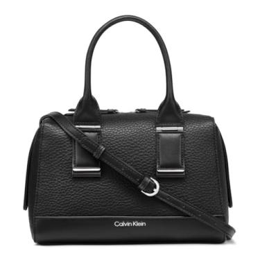Imagem de Calvin Klein Bolsa Jett Top Zip, Preto/prata, One Size