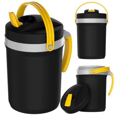 Imagem de Jarra Termica Fliptop 2.5l Preto E Amarelo Tererê Termolar