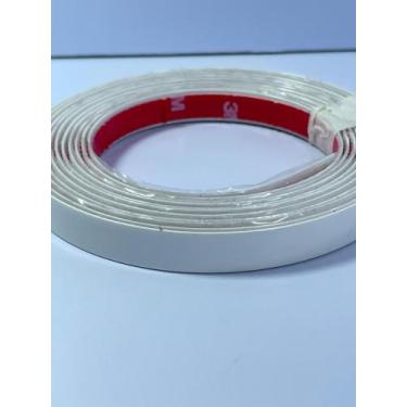 Imagem de Fita Metalizada 11mm com dupla face 3m rolo do 10mts - Blessed, Branco
