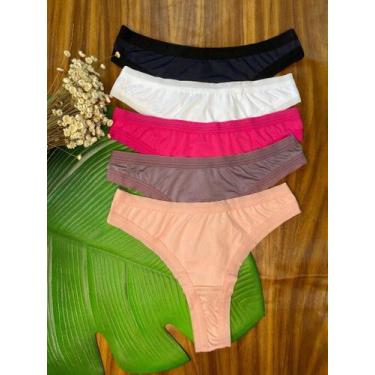 Imagem de Kit 5 Calcinhas fio com Elástico aberto- atacado Two - TWO STYLUS, GG