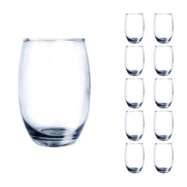 Imagem de Copo Vidro Duravel Redondo Aruba 465ml Nadir Transp - 10 Un - NADIR FI