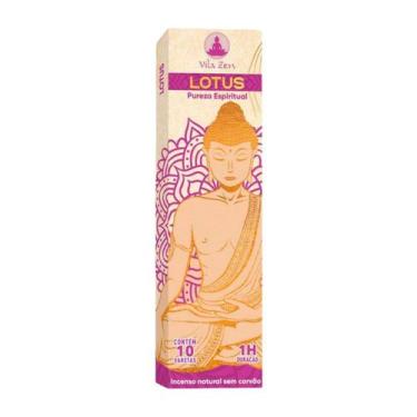 Imagem de Incenso Natural Vila Zen Lotus Caixa C10 Varetas - Lua Mística - 100% 