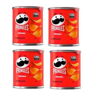 Imagem de Kit 10un Mini Batata Pringles Salgadinho biscoito 35gr - Pepsico