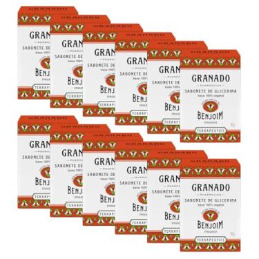 Imagem de Granado Sabonete Glicerinado Terrapeutics, Benjoim, 90g, 12 Unidades