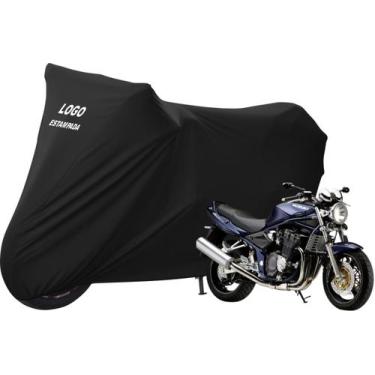 Imagem de Capa De Tecido Para Cobrir Moto Suzuki Bandit 1200 - Mz, Preta