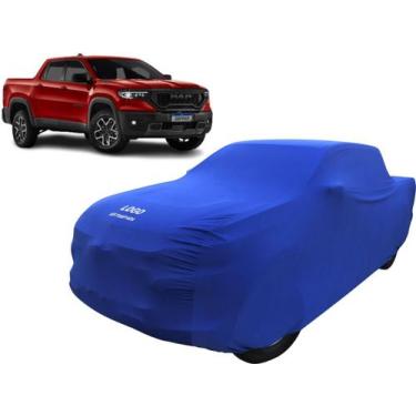 Imagem de Capa Tecido Alta Proteção Camionete Dodge Ram Rampage - Mz, Azul