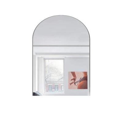 Imagem de Espelho Decorativo Lapidado Arco Janelinha 80x100cm - Woodglass