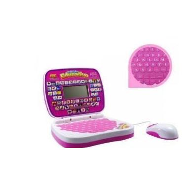 Imagem de Brinquedo Notebook Infantil Educativo Interativo c/ Mouse 2/1Inglês E 