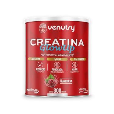 Imagem de Creatina Glow Up com Colágeno - 300g - Sabor Framboesa - Venutry